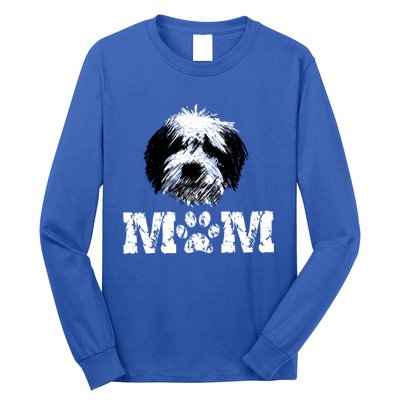 Sheepadoodle Mom Doodle Dog Cool Gift Long Sleeve Shirt