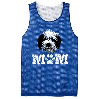 Sheepadoodle Mom Doodle Dog Cool Gift Mesh Reversible Basketball Jersey Tank