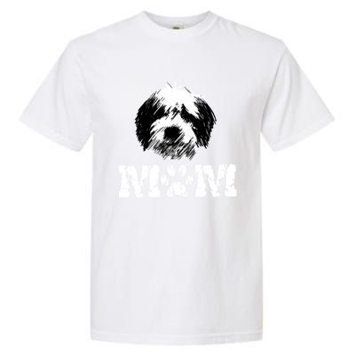 Sheepadoodle Mom Doodle Dog Cool Gift Garment-Dyed Heavyweight T-Shirt