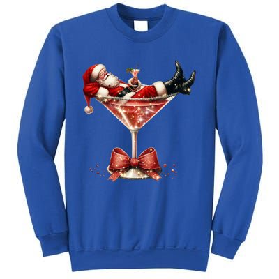 Santa Martini Espresso Martini Coquette Christmas Santa Xmas Cute Gift Sweatshirt