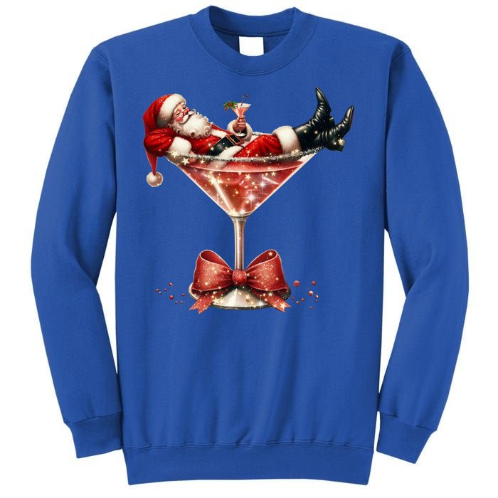 Santa Martini Espresso Martini Coquette Christmas Santa Xmas Cute Gift Sweatshirt