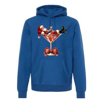 Santa Martini Espresso Martini Coquette Christmas Santa Xmas Cute Gift Premium Hoodie