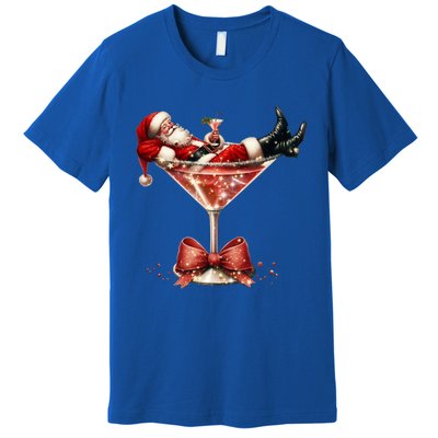 Santa Martini Espresso Martini Coquette Christmas Santa Xmas Cute Gift Premium T-Shirt