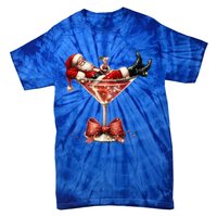 Santa Martini Espresso Martini Coquette Christmas Santa Xmas Cute Gift Tie-Dye T-Shirt