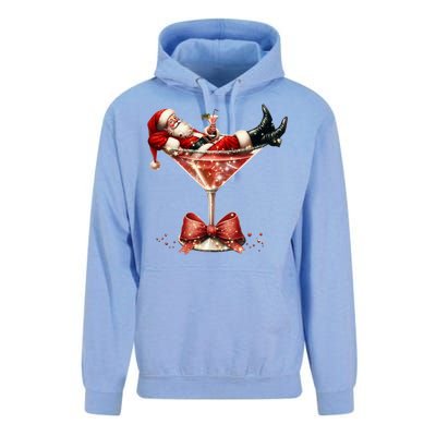 Santa Martini Espresso Martini Coquette Christmas Santa Xmas Cute Gift Unisex Surf Hoodie