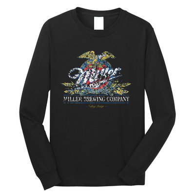 Standard Miller Eagle Crest Beer Long Sleeve Shirt