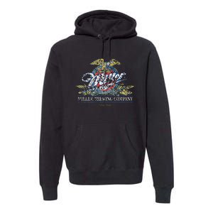 Standard Miller Eagle Crest Beer Premium Hoodie