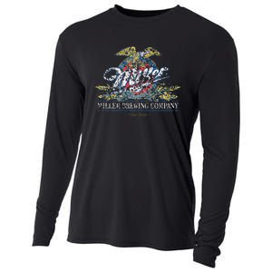 Standard Miller Eagle Crest Beer Cooling Performance Long Sleeve Crew