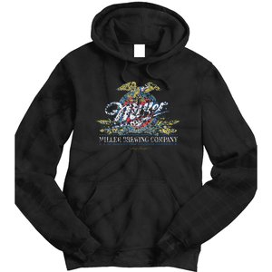 Standard Miller Eagle Crest Beer Tie Dye Hoodie