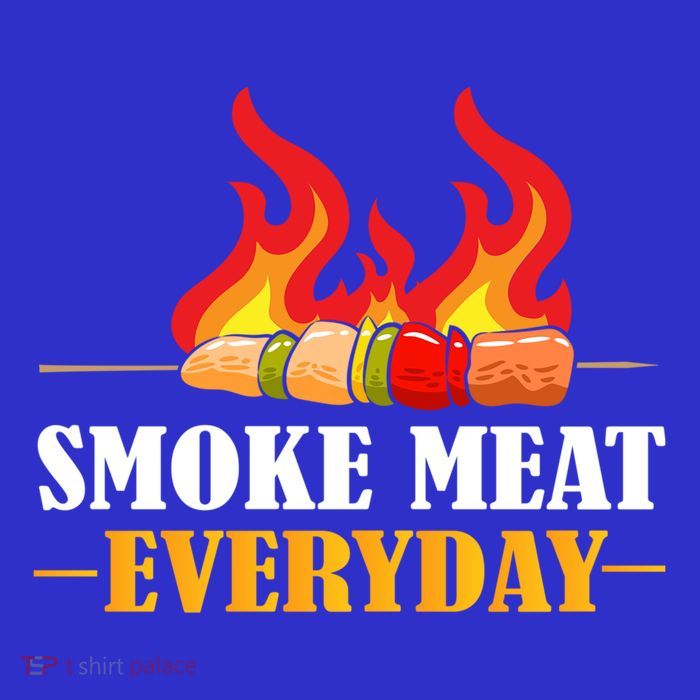 Smoke Meat Everyday Barbecue Cheese Salt Pepper Great Gift Baby Bodysuit