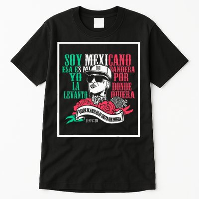 Soy mexicano esa es mi bandera Mexican Rapper Lefty SM Tall T-Shirt
