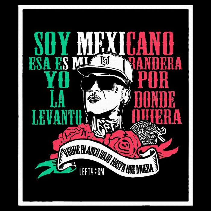 Soy mexicano esa es mi bandera Mexican Rapper Lefty SM Impact Tech Backpack