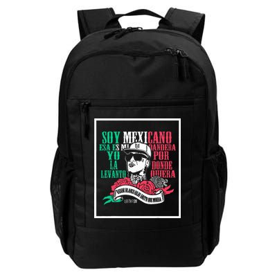 Soy mexicano esa es mi bandera Mexican Rapper Lefty SM Backpack