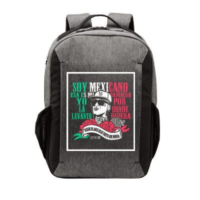 Soy mexicano esa es mi bandera Mexican Rapper Lefty SM Vector Backpack