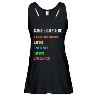 Science March Earth Day Climate Change Scientists Ladies Essential Flowy Tank