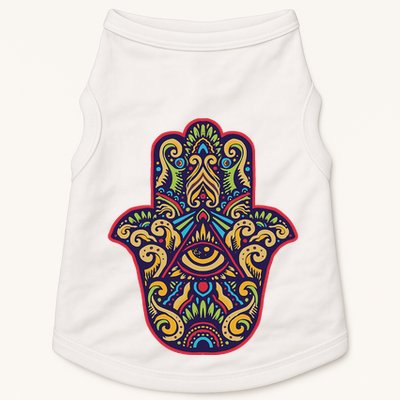 Spiritual Mystic Eye Third Eye All Seeing Eye Hamsa Hand Doggie Tank