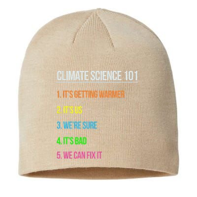 Science March Earth Day Climate Change Scientists TS Sustainable Beanie