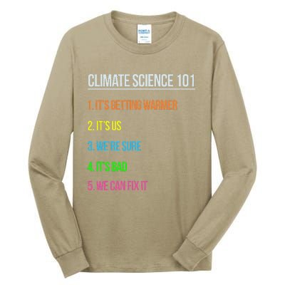 Science March Earth Day Climate Change Scientists TS Tall Long Sleeve T-Shirt