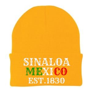 Sinaloa Mexico Est.1830 Knit Cap Winter Beanie