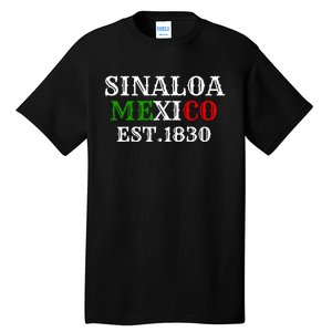 Sinaloa Mexico Est.1830 Tall T-Shirt