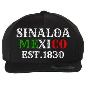 Sinaloa Mexico Est.1830 Wool Snapback Cap