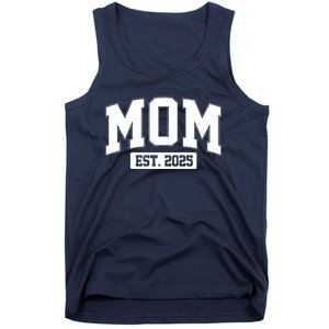 Sporty Mom Est 2025 New Mother Celebrate Mothers Day Tank Top