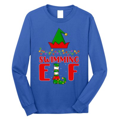 Swimming Matching Family Lighting Christmas Gift Long Sleeve Shirt