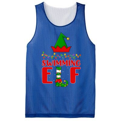 Swimming Matching Family Lighting Christmas Gift Mesh Reversible Basketball Jersey Tank