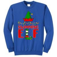 Swimming Matching Family Lighting Christmas Gift Tall Sweatshirt