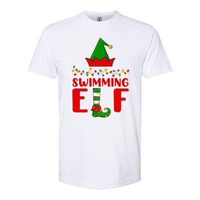 Swimming Matching Family Lighting Christmas Gift Softstyle® CVC T-Shirt