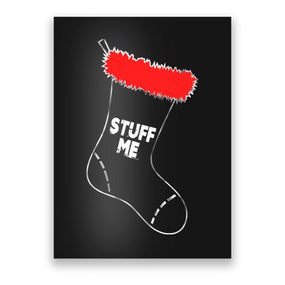 Stuff Me Funny Christmas Stocking Poster