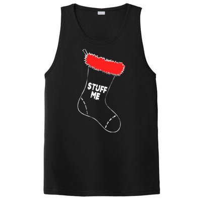 Stuff Me Funny Christmas Stocking PosiCharge Competitor Tank