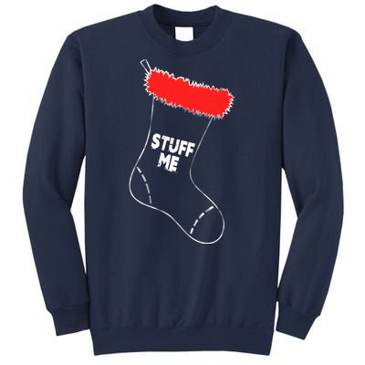 Stuff Me Funny Christmas Stocking Sweatshirt