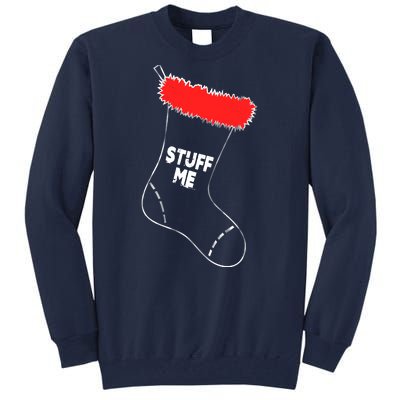 Stuff Me Funny Christmas Stocking Tall Sweatshirt