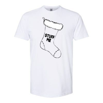 Stuff Me Funny Christmas Stocking Softstyle CVC T-Shirt