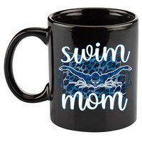 Swim Mom For MotheS Day 11oz C Handle Ceramic Mug