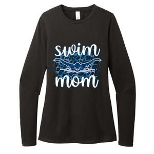 Swim Mom For MotheS Day Womens CVC Long Sleeve Shirt