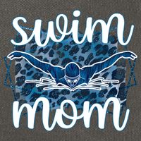 Swim Mom For MotheS Day Cotton Canvas Backpack