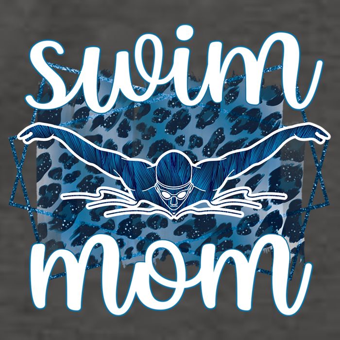 Swim Mom For MotheS Day Vector Backpack
