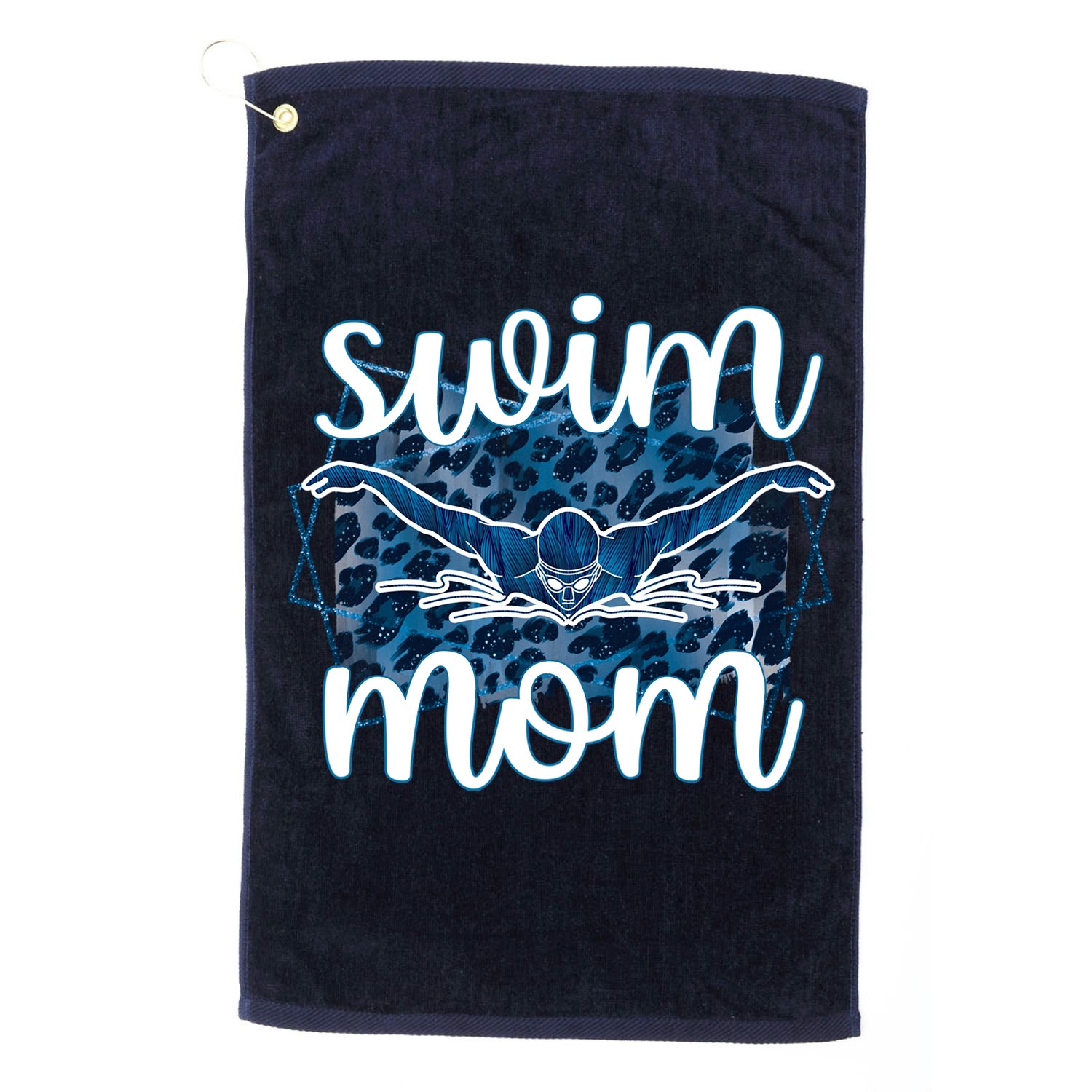 Swim Mom For MotheS Day Golf Towel