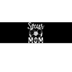 Soccer Mom For Women Family Matching Team Player Soccer Ball Bumper Sticker