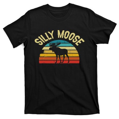 Silly Moose Funny Word Pun Funny Quotes Sayings Joke Humor T-Shirt