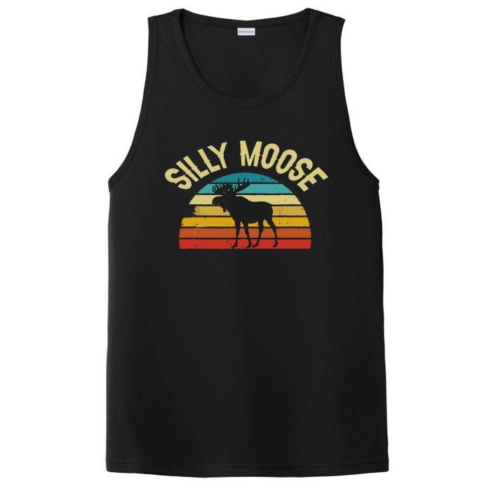 Silly Moose Funny Word Pun Funny Quotes Sayings Joke Humor PosiCharge Competitor Tank