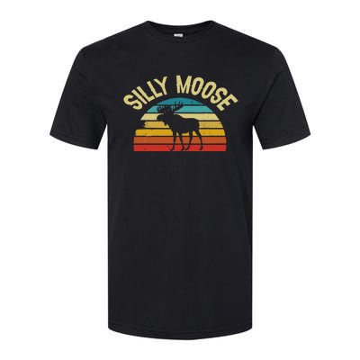 Silly Moose Funny Word Pun Funny Quotes Sayings Joke Humor Softstyle CVC T-Shirt