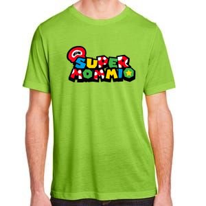 Super Mommio Funny Mommy Mother Nerdy Video Gaming Lover Adult ChromaSoft Performance T-Shirt