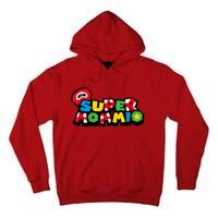 Super Mommio Funny Mommy Mother Nerdy Video Gaming Lover Tall Hoodie