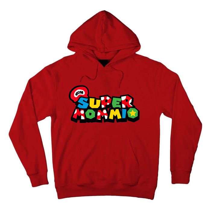 Super Mommio Funny Mommy Mother Nerdy Video Gaming Lover Tall Hoodie