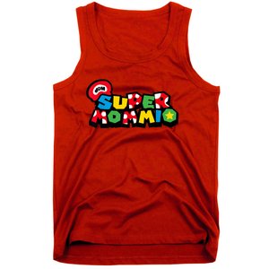 Super Mommio Funny Mommy Mother Nerdy Video Gaming Lover Tank Top