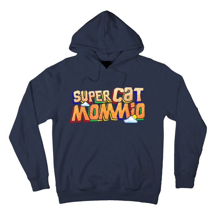 SuperCat Mommio Funny Gift For Mommy Mothers Day Outfits Hoodie