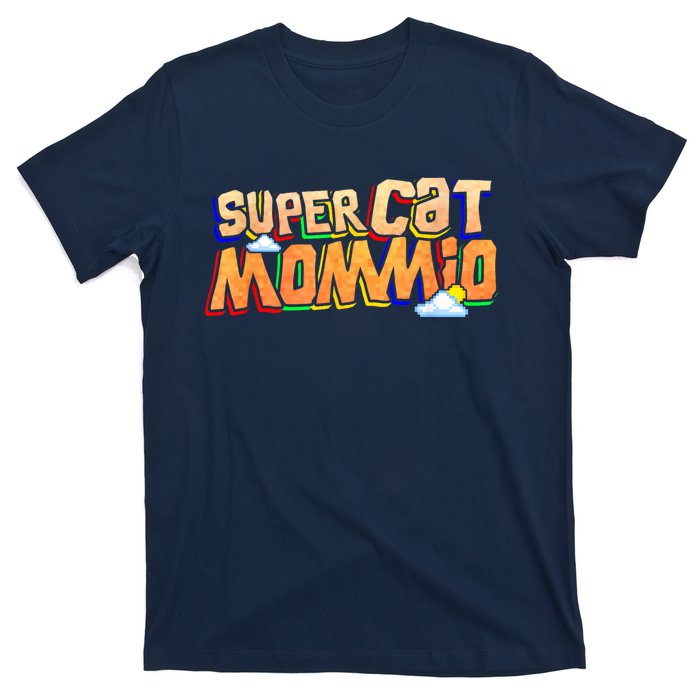 SuperCat Mommio Funny Gift For Mommy Mothers Day Outfits T-Shirt